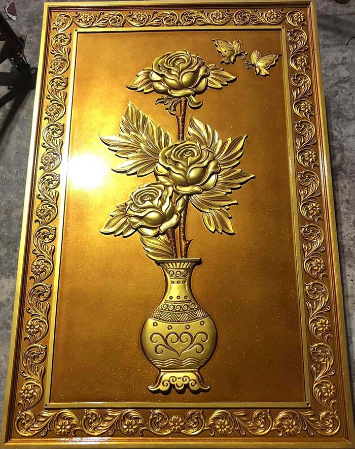 Tranh nhôm đúc làm quà tân gia ý nghĩa